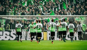 Borussia Mönchengladbach springt auf Europapokalplatz: Überzeugender Triumph gegen St. Pauli