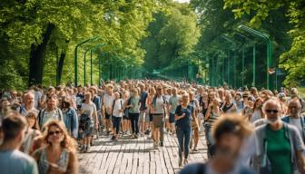 Brücke in Grünau in Leipzig wird durch Bürgerbeteiligung wiedereröffnet