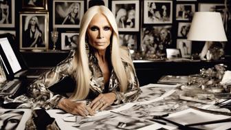 Donatella Versace Vermögen: Ein Blick auf ihr beeindruckendes wealth und Karriere