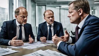 Kein gemeinsamer Plan: Scholz, Lindner und Habeck in der Wirtschaftskrise