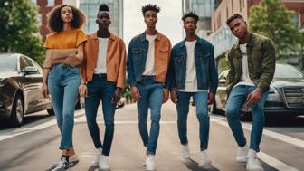 Regular Tapered Jeans: Bedeutung und Stil für moderne Looks