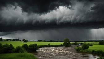 Starke Regenfälle durch Wetterlage in VB führen zu Hochwasserwarnung für Sachsen